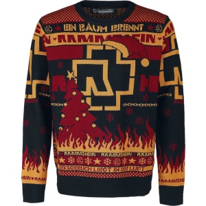 Rammstein Holiday Sweater Mikina vícebarevný