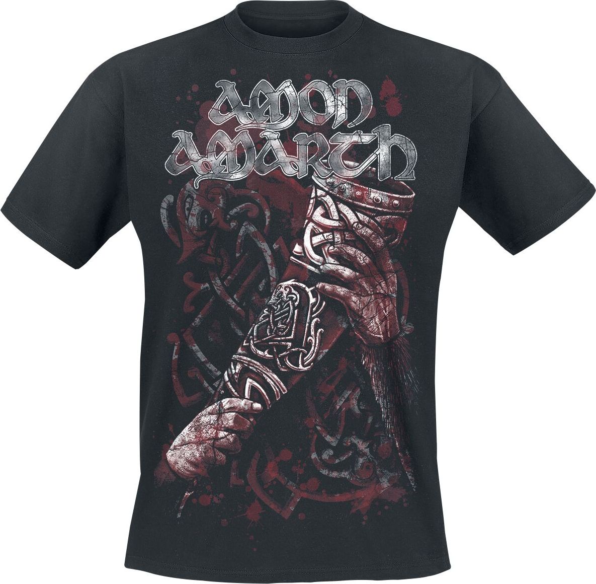 Amon Amarth Raise Your Horns Tričko černá - RockTime.cz Amon Amarth Raise Your Horns Tričko černá - RockTime.cz