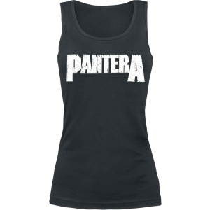 Pantera Logo Dámský top černá