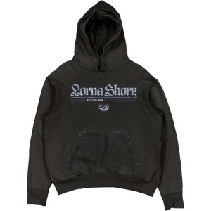 Lorna Shore Everblack Blue Mikina s kapucí černá