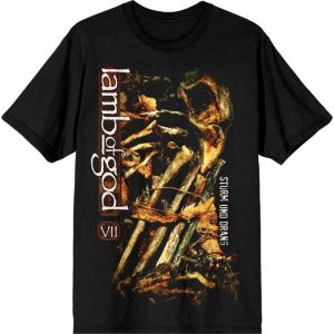 Lamb Of God Sturm Und Drang Bones Tričko černá