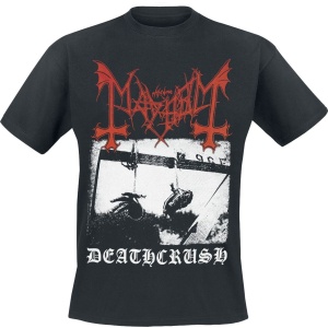 Mayhem Deathcrush Tričko černá