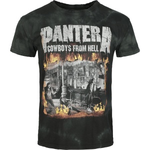 Pantera Cowboys From Hell Tričko zelená