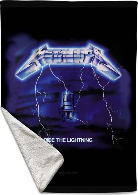 Metallica Ride The Lightning Flísová deka vícebarevný - RockTime.cz