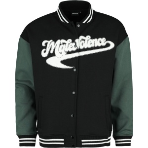 Malevolence Logo - Oversize College bunda vícebarevný