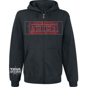 Tool Red Face Mikina s kapucí na zip černá