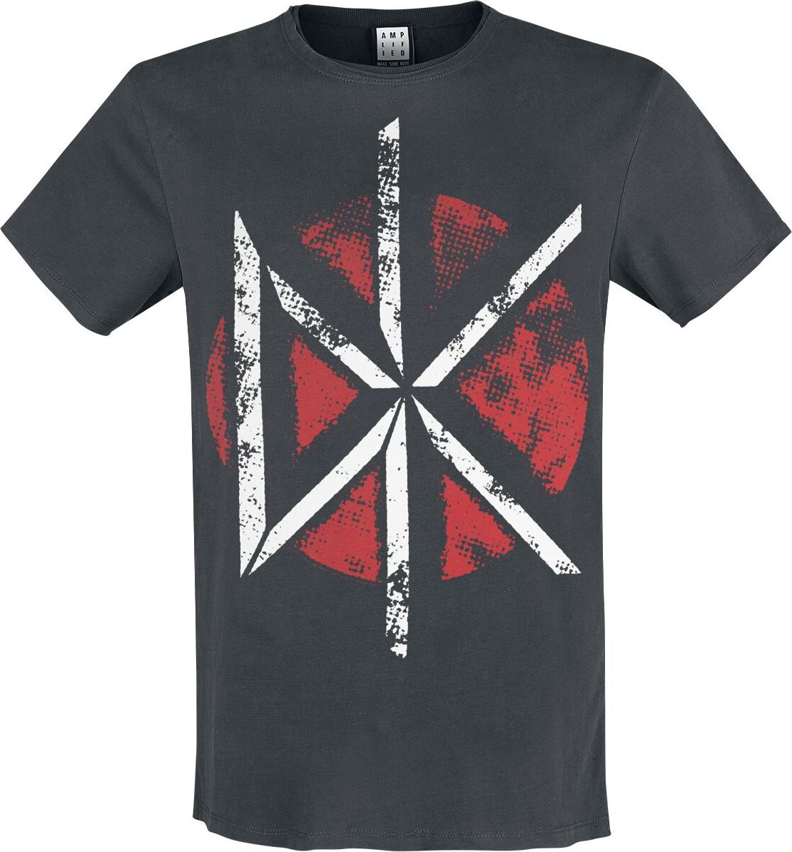 Dead Kennedys Amplified Collection - Logo Tričko charcoal - RockTime.cz Dead Kennedys Amplified Collection - Logo Tričko charcoal - RockTime.cz