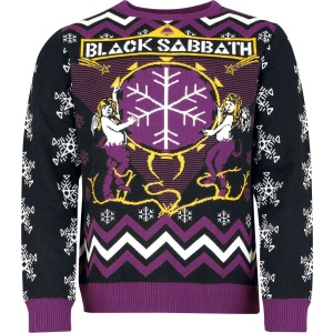 Black Sabbath Holiday Sweater Pletený svetr vícebarevný