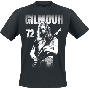 David Gilmour Live 1972 Tričko černá