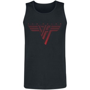 Van Halen Classic Red Logo Tank top černá