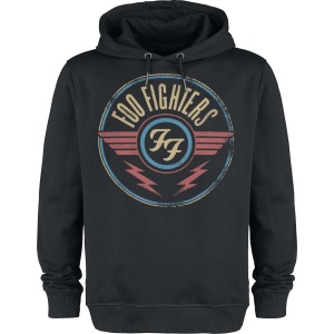 Foo Fighters Amplified Collection - Foo Fighters Air Mikina s kapucí černá