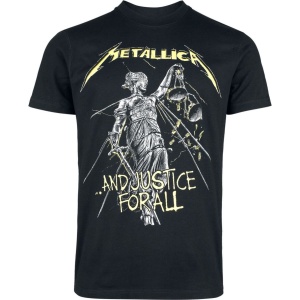 Metallica ...And Justice For All - Tracklist - Heavyweight Tričko černá - RockTime.cz