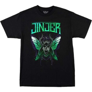 Jinjer Butterfly Skull Tričko černá - RockTime.cz