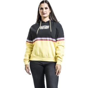 Electric Callboy EMP Signature Collection - Girl Kapuzenpullover Dámská mikina s kapucí cerná/žlutá - RockTime.cz