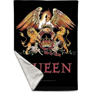 Queen Crest Flísová deka vícebarevný - RockTime.cz