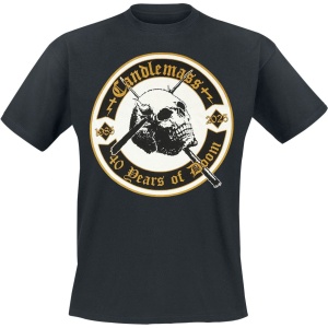 Candlemass 40 Years Of Doom Tričko černá