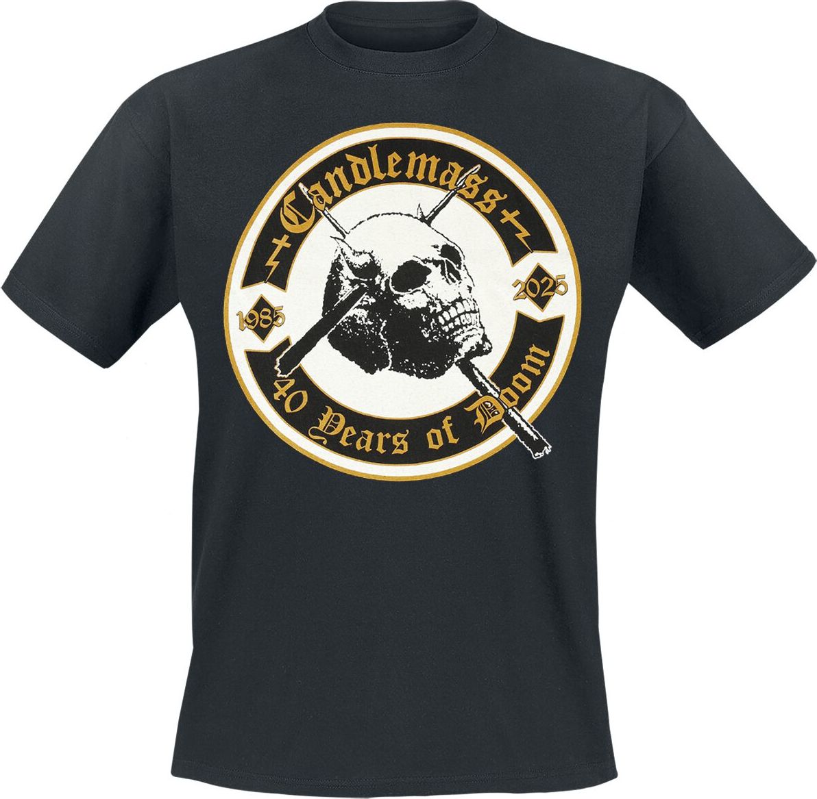 Candlemass 40 Years Of Doom Tričko černá - RockTime.cz