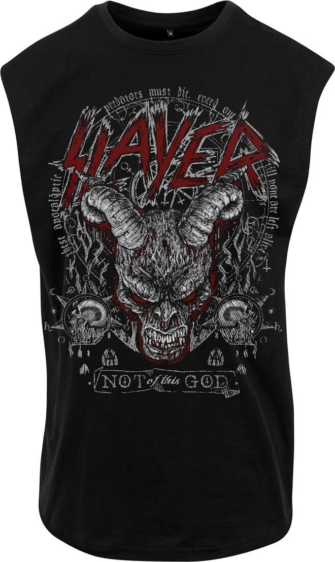 Slayer Demon Head Tank top černá - RockTime.cz Slayer Demon Head Tank top černá - RockTime.cz