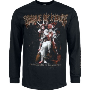 Cradle Of Filth The Screaming Of The Valkyries Tričko s dlouhým rukávem černá