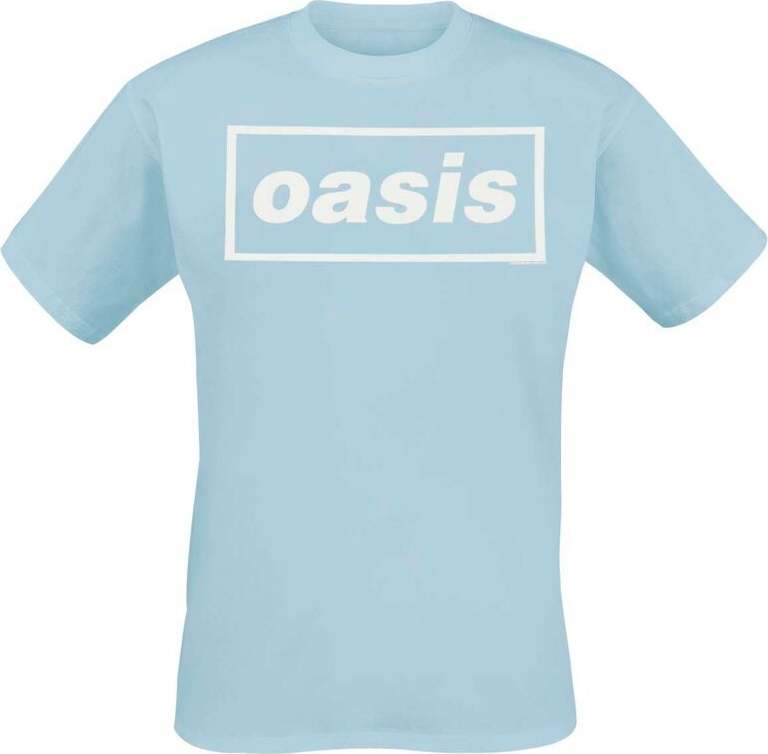 Oasis Decca Logo Tričko modrá - RockTime.cz