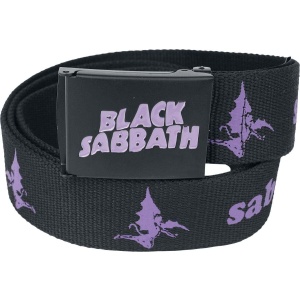 Black Sabbath Logo Opasky černá