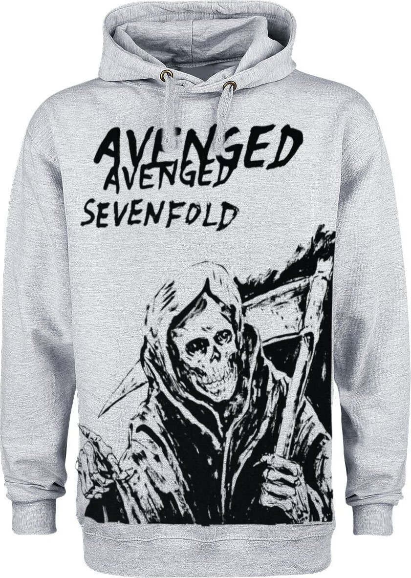 Avenged Sevenfold Scheleton Mikina s kapucí prošedivelá - RockTime.cz Avenged Sevenfold Scheleton Mikina s kapucí prošedivelá - RockTime.cz