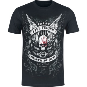 Five Finger Death Punch No Regrets - Heavyweight Tričko černá