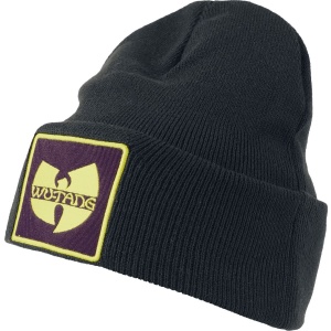 Wu-Tang Clan Amplified Collection - Patch Beanie Beanie čepice černá - RockTime.cz