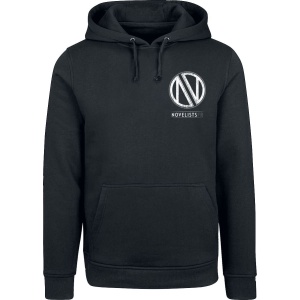 Novelists Logo Mikina s kapucí černá - RockTime.cz