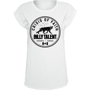 Billy Talent Crisis Of Faith Circle Cat Dámské tričko bílá