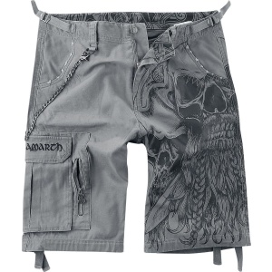 Amon Amarth Kraťasy šedá