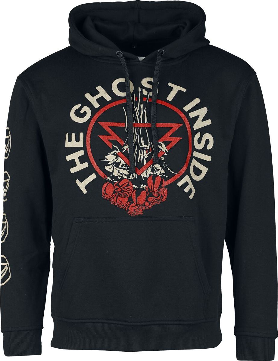 The Ghost Inside Avalanche Mikina s kapucí černá - RockTime.cz The Ghost Inside Avalanche Mikina s kapucí černá - RockTime.cz