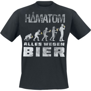 Hämatom Bier Tričko černá - RockTime.cz