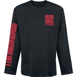 Run-D.M.C. Raising Hell Tour 86 Tričko s dlouhým rukávem černá - RockTime.cz