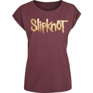 Slipknot Blurry Numbers Dámské tričko bordová