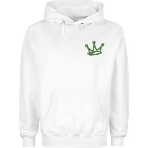 Naughty by Nature Graffiti Logo Mikina s kapucí bílá - RockTime.cz