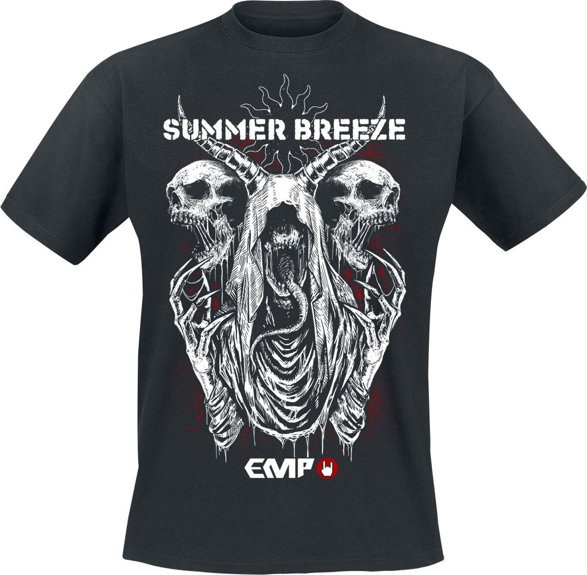 Summer Breeze Collabo Shirt 2025 Tričko černá - RockTime.cz