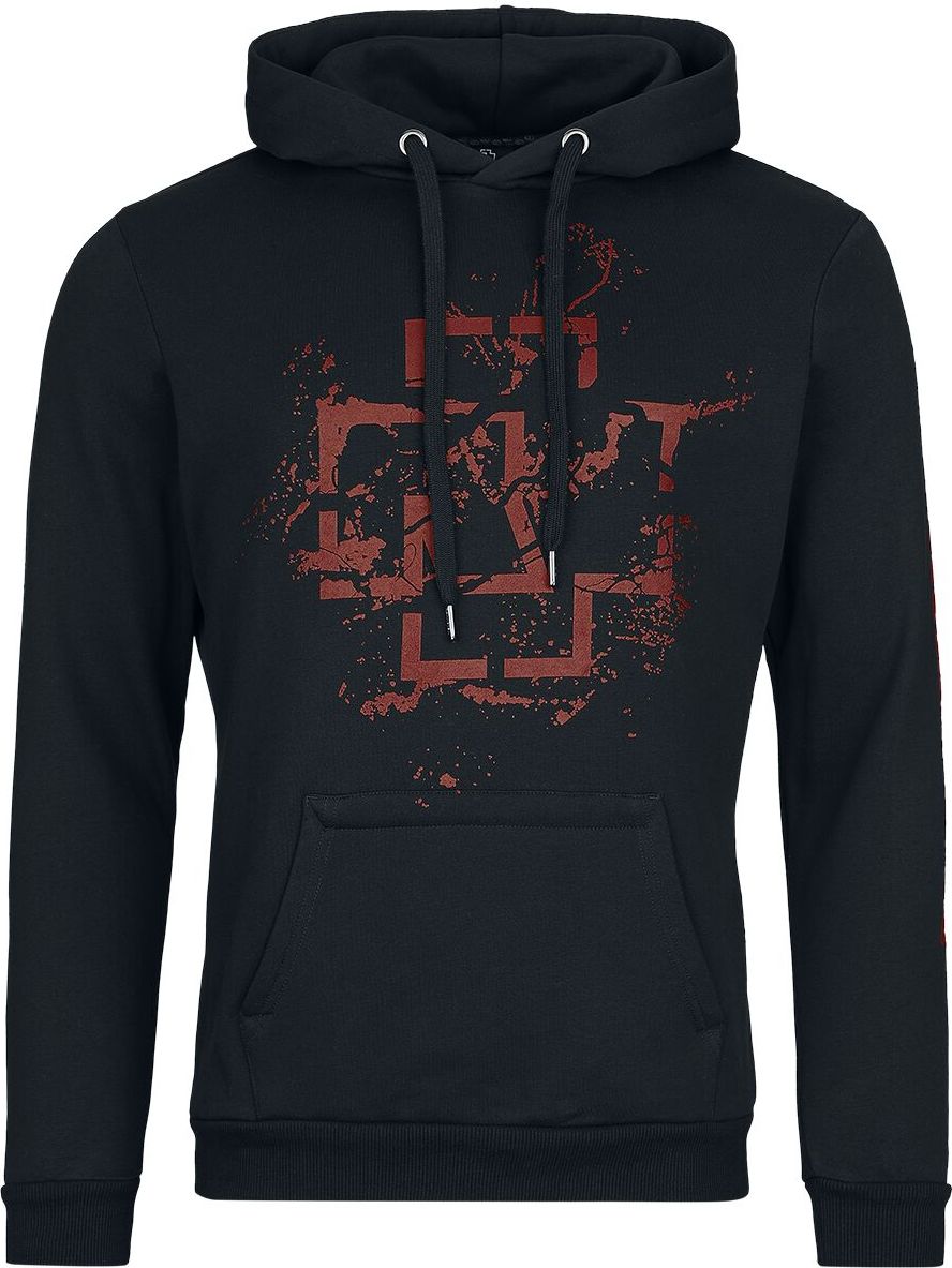 Rammstein Spraylogo 2.0 Mikina s kapucí černá - RockTime.cz Rammstein Spraylogo 2.0 Mikina s kapucí černá - RockTime.cz