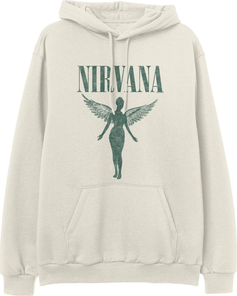 Nirvana Angel Mikina s kapucí béžová - RockTime.cz