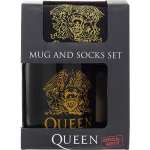 Queen Logo - Tassen-Socken-Set Hrnek standard