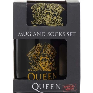 Queen Logo - Tassen-Socken-Set Hrnek standard - RockTime.cz