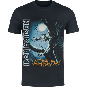 Iron Maiden Fear Of The Dark - Heavyweight Tričko černá