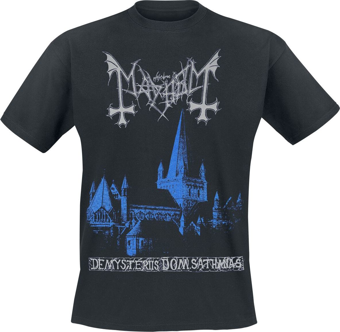 Mayhem De Mysteriis Dom Sathanas Tričko černá - RockTime.cz Mayhem De Mysteriis Dom Sathanas Tričko černá - RockTime.cz