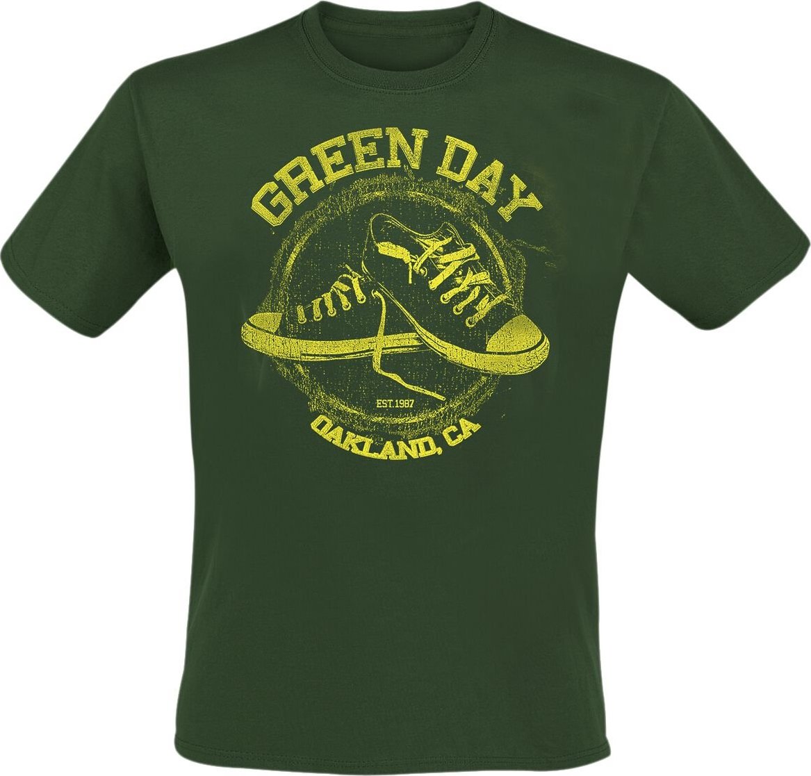 Green Day All Star Tričko zelená - RockTime.cz Green Day All Star Tričko zelená - RockTime.cz