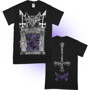Mayhem Temple Black Tričko černá - RockTime.cz