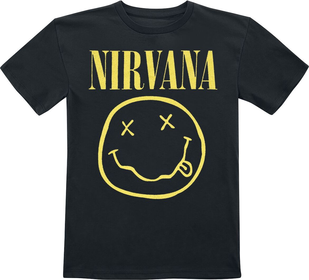 Nirvana Kids - Logo detské tricko černá - RockTime.cz