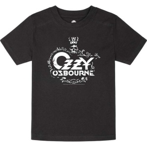 Ozzy Osbourne Metal-Kids - Skull detské tricko černá