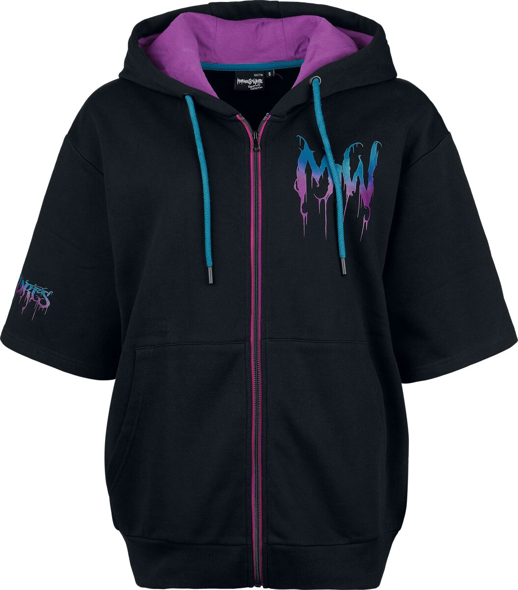 Motionless In White EMP Signature Collection Dámská mikina s kapucí na zip černá - RockTime.cz Motionless In White EMP Signature Collection Dámská mikina s kapucí na zip černá - RockTime.cz