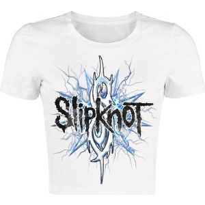 Slipknot Electric Blue Dámské tričko bílá - RockTime.cz