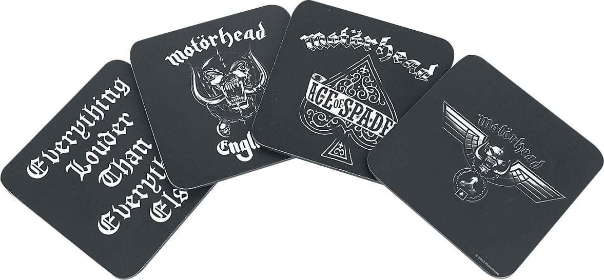 Motörhead Untersetzer - Logo Podtácek standard - RockTime.cz Motörhead Untersetzer - Logo Podtácek standard - RockTime.cz